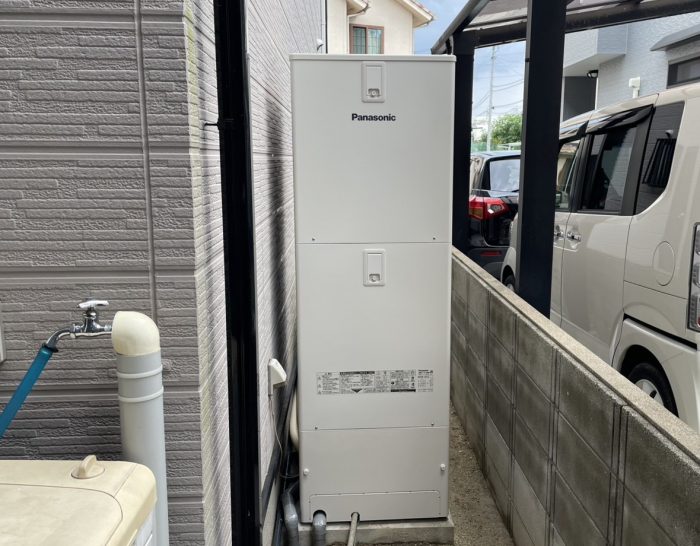 設置場所を変えずに安心交換